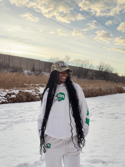 The Birdie Babe Sweatshirt: Ash Grey