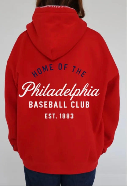 City of Brotherly Love Hoodie (Red)