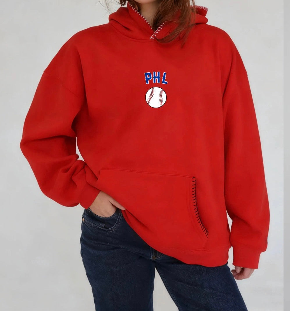 City of Brotherly Love Hoodie (Red)