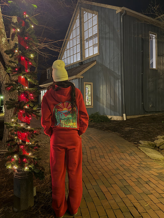 Ruby Red Getaway Pants