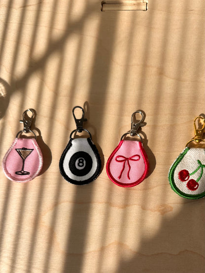 🎀 Pink Bow Key Chain