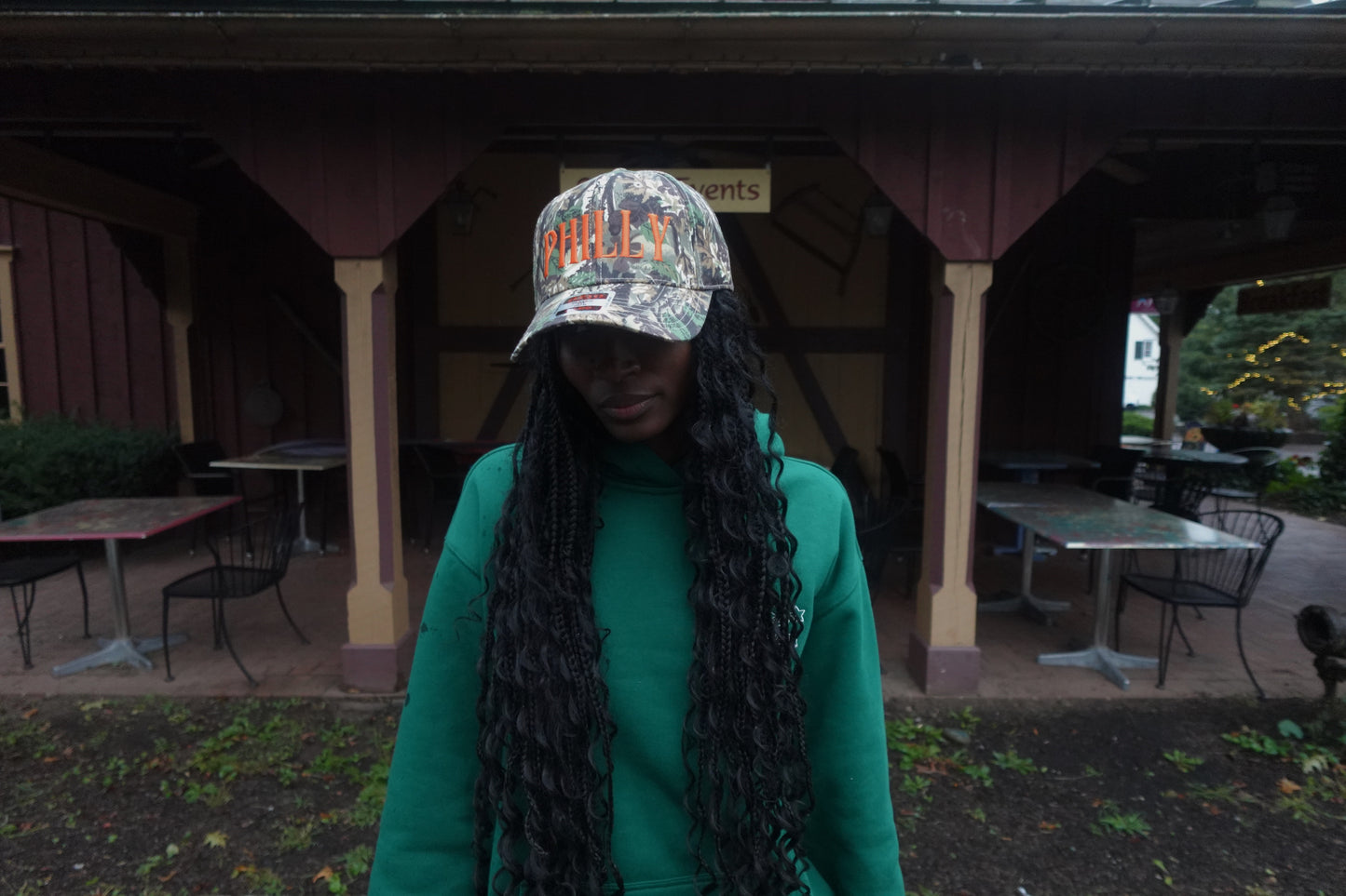 Philly Trucker Hat- Orange