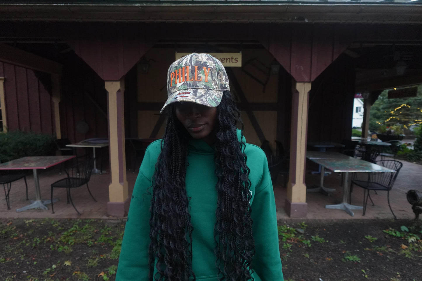 Philly Trucker Hat- Orange